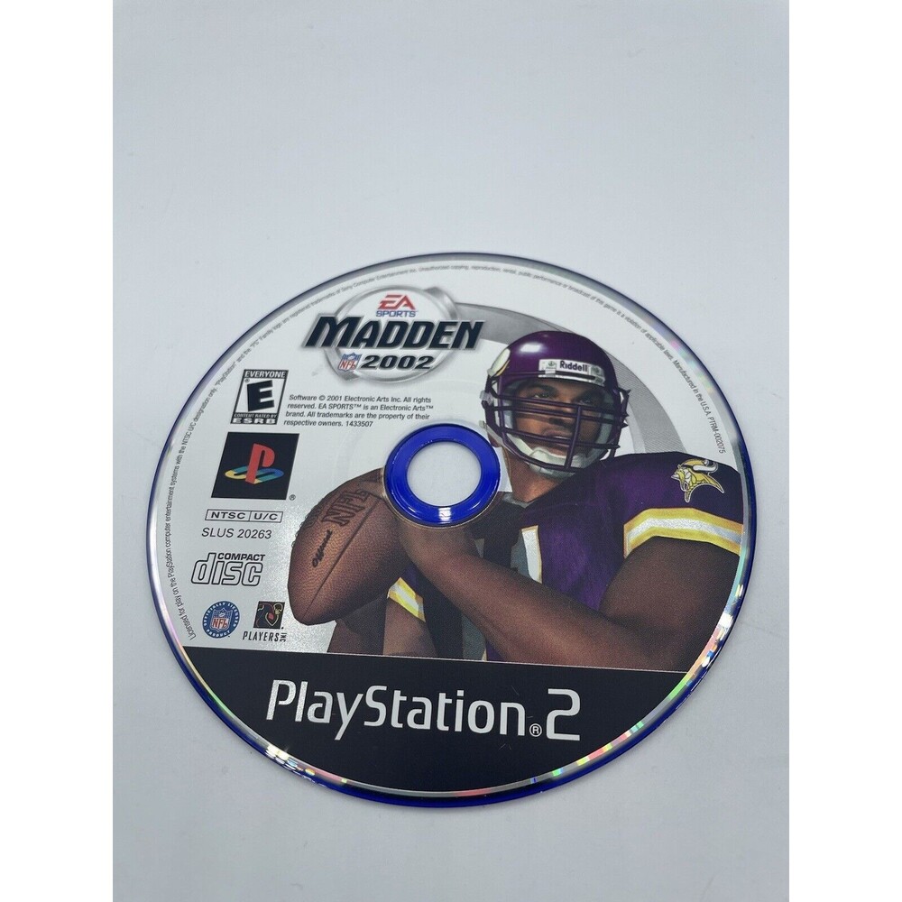 Madden NFL 2002 (Sony PlayStation 2, PS2 )